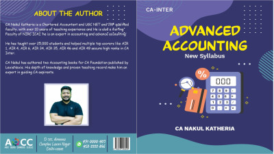 ADVANCED ACCOUNTING - COMPREHENSIVE  BOOKS -CA INTERMEDIATE MAY 2025